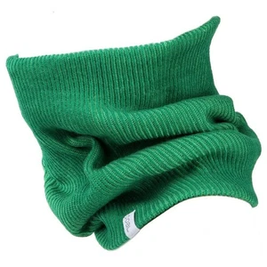 Coal The Binary Acrylic Rib Knit Neck Gaiter / Neck Warmer, Green - Picture 1 of 2