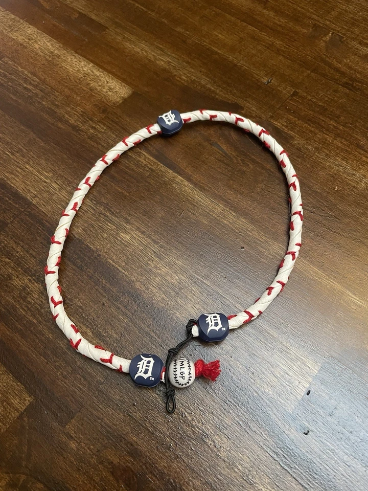 Detroit Tigers Phiten Necklace 21” - Image 1 of 1