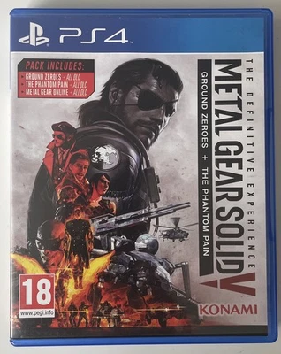 Sony PlayStation 4 Game PS4 - Metal Gear Solid V The Definitive Experience VGC - Image 1 of 4