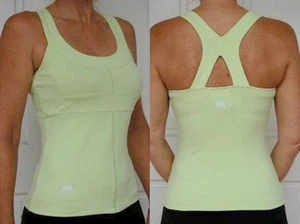 JIVANA* Designer Gym Fitness Yoga Sports Top Ladies womans XS,S,M,L,XL Lime * - Picture 1 of 4