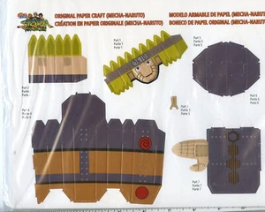 Original Paper Craft Mecha-Naruto Foldout Figure SDCC Comic-Con x 2 Naruto - Picture 1 of 1