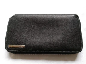 Authentic Wallet Cartier Patent Leather Zip Around - Picture 1 of 6