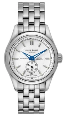 Мужские часы Armand Nicolet Tramelan Hunter Small Second серебро 9045A-1-AG-M9060 - Изображение 1 из 3