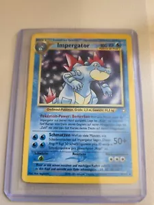 Impergator 4/111 Pokémon TCG Holo Neo Genesis German (SC) - Picture 1 of 1