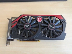 MSI Nvidia Geforce GTX 760 2GB N760 TF 2GD5 Gaming Grafikkarte GEBRAUCHT - Bild 1 von 5