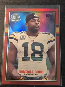 2015 Topps 60th Anniversary Target Red Foil Randall Cobb #T60-RC Packers - Picture 1 of 2
