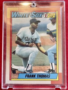 1990 Topps Frank Thomas Rookie 414 Encased Since Pulled Pristine BIG HURT HOF