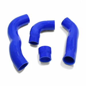 Blue For 2015-2017 Honda Civic Type R FK2 Silicone Intercooler Turbo Boost Hose - Picture 1 of 11