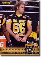 (25) 2010 ANDREW NORWELL Razor / Leaf US Army All-American RCs OHIO STATE