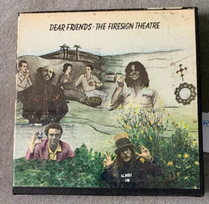 Vintage Dear Friends THE FIRESIGN THEATRE Rolle zu Rolle 3 3/4 IPS getestet guter Klang - Bild 1 von 4