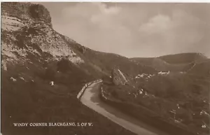 POSTAL RP TEMPRANA ESQUINA VENTOSA BLACKGANG ISLA DE WIGHT C1918 - Imagen 1 de 2