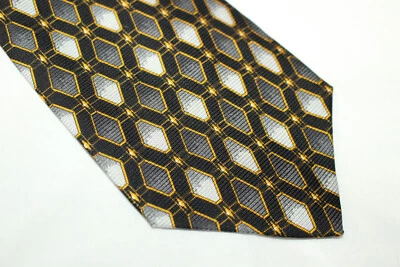 Corbata de seda UNGARO hecha en Italia F56907 Foto 1 de 4