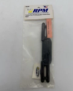 RPM Black Tubular Rear Bumper for Traxxas Revo 2.5, 3.3, E-Revo E-Revo Brushless - Picture 1 of 2