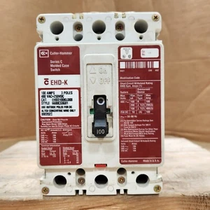 Cutler-Hammer EHD3100KLD08 - 100 Amp 3 Pole - Picture 1 of 4