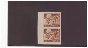 1943 AZAD HIND (FREE INDIA) MICHEL IB MNH PAIR PBPG14 - Bild 1 von 1
