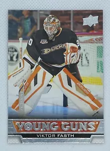 Viktor Fasth Young Guns Rookie 2013-14 Upper Deck #244 YG RC - Picture 1 of 2