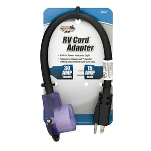 Road Power 14/3-Gauge 15-30-Amp RV Adapter Power Cord, 18"Pig Tail - NEW™ - Bild 1 von 2