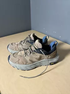 ¡BONITO! Zapatos de senderismo Hoka One One Anacapa Low Gore-Tex GTX ojo de tigre talla 10 - Imagen 1 de 11