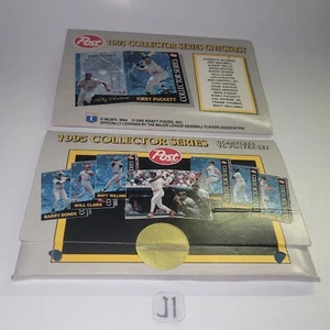 Set 16 carte da baseball serie da collezione Post MLB 1995 - Foto 1 di 2
