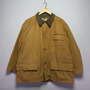 VTG 70s / 80s Duxbak Canvas Field Jacket - Hunting - Game Pouch - Mens 50 / 2XL - Picture 1 of 11
