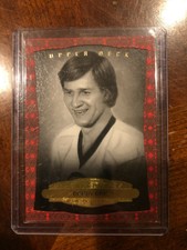Bobby Orr 2014-15 Upper Deck Masterpieces Red Framed Cloth 065/100