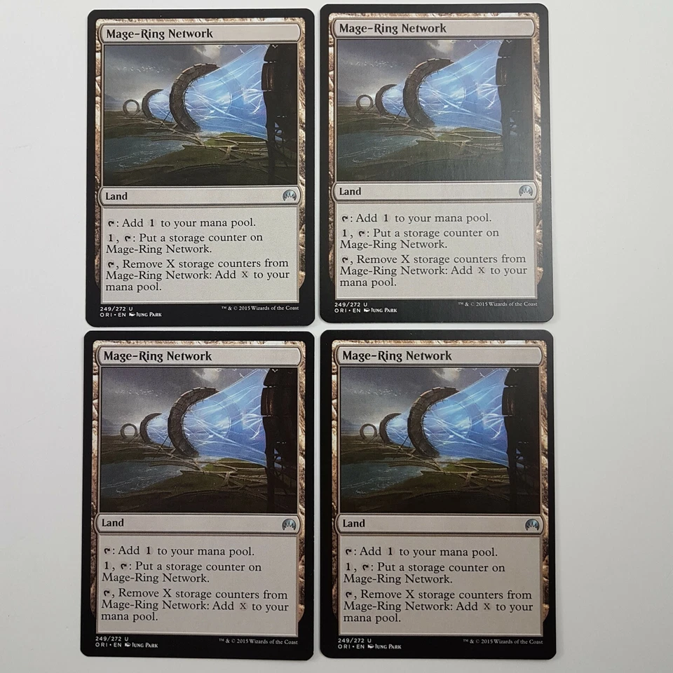 MTG Mage-Ring Network x 4 Magic Origins Uncommon UC Non Basic Land - Image 1 of 1