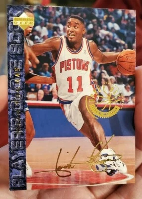 GOLD MEDAL 1994 Upper Deck USA #67 Isiah Thomas STAMPED Basketball Card Vintage - Image 1 of 2