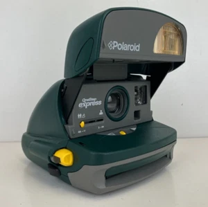Polaroid One Step Express Instant Camera - Green - TESTED - Picture 1 of 7