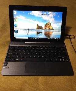 Asus Notebook PC T100TAM - 80 GB HDD 2 GB RAM Win 10 Pro Intel Atom 1.46 GhZ :) - Picture 1 of 24
