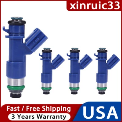 Juego de 4 inyectores de combustible para 2007 2008 2009 2010 2011 2012 Acura RDX 2,3 L 2300 CC Foto 1 de 4