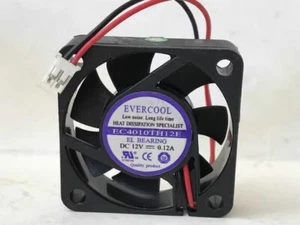 1 Stück Evercool EC4010TH12E DC12V 0,12A 40*10MM 4CM 2-Pin Silent Lüfter - Bild 1 von 2