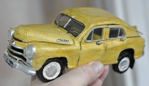 GAZ M20 POBEDA Handmade Vintage Car Model Soviet 50s - Bild 1 von 21