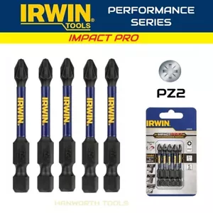 Irwin Impact Pro Performance PZ2 set punte cacciavite 5 pz punte pozzo torsione 50 mm - Foto 1 di 12