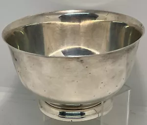Vintage Paul Revere Reproduction Sterling Silver 225 Grams No Mono 5” Wide NICE - Picture 1 of 11