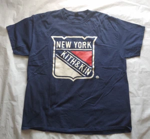 KITH x New York Rangers Kith & Kin MSG 1/18/25 Chase SGA T-Shirt - Size XL - Picture 1 of 5