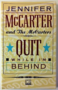Vintage Jennifer McCarter Quit While I'm Behind 1989 Kassette Single Factory Sealed - Bild 1 von 5