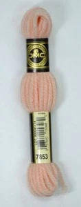 DMC Tapestry Wool, 8m SKEIN, Colour 7853 PEACH, Laine Colbert Wool - Picture 1 of 1