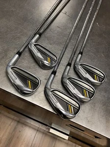 (SEE PHOTOS) TaylorMade Rbladez Iron Set Steel Shaft SET OF 5 (4,5,7,8,9) - Picture 1 of 7