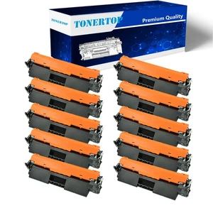 Pack de 10 cartouches de toner laser noir CF230A 30A compatibles avec HP M203dn M203dw M227fdn - Photo 1/20
