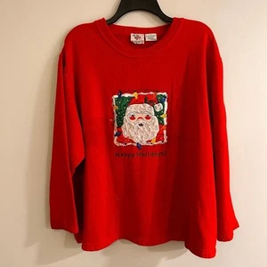 Vtg Nutcracker Santa Swestshirt Size 3X - Picture 1 of 5