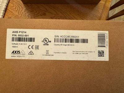 Axis P1214-E Indoor Network Camera - Image 1 of 3
