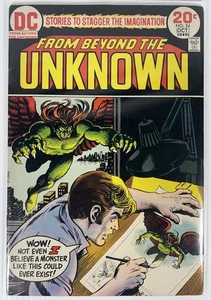 From Beyond the Unknown #24 Man Who Lived Forever DC Comics 1973 Bronze Age VF - Picture 1 of 8