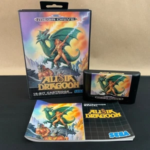Sega Megadrive Spiel Alicia Dragoon + Handbuch Box KOMPLETT 1992 - Bild 1 von 11