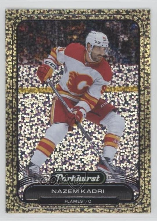 2023-24 Upper Deck Parkhurst Gold Patterned Foil Nazem Kadri #43 - Image 1 of 2