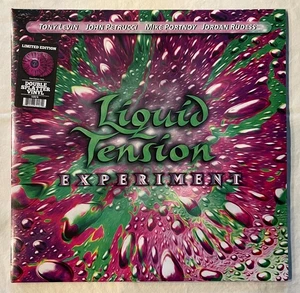 Liquid Tension Experiment - S/T (Purple Black Splatter 2-LP) NEW - OOP Petrucci - Picture 1 of 2