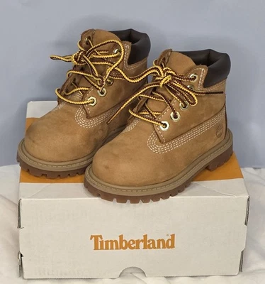 Timberland 6 pulgadas niño bota trigo, talla 5M Foto 1 de 4