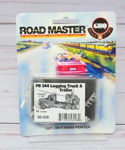 Kit de remolque camión maderero GHQ Road Master Series 56-008 PB Peterbilt 344 escala N - Imagen 1 de 2