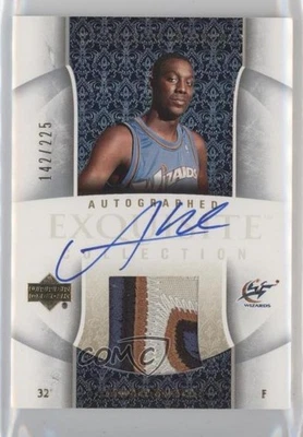 2005 Upper Deck Exquisite Collection /225 Andray Blatche #80-AP Rookie Auto RC - Image 1 of 2