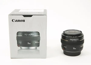 Canon EF 50 mm f/1.4 USM obiettivo principale lunghezza normale (confezione) - nero - Foto 1 di 8