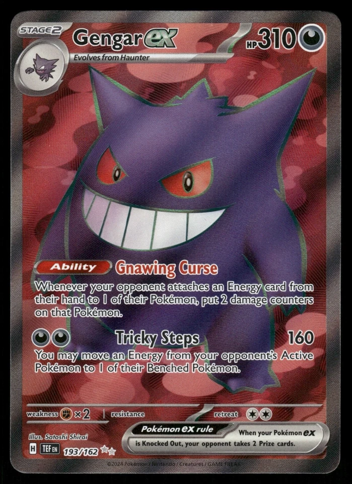 Gengar ex 193/162 TEF SV05: Temporal Forces Holo NM - Image 1 of 2